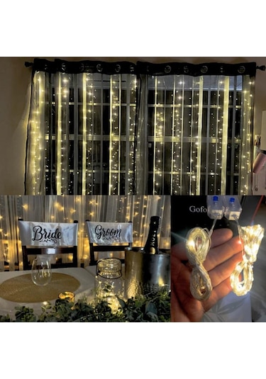 Mavi Noel Işığı 10m 20m Bakır Gümüş Tel Usb Led Dize İşıklar Peri Noel Düğün Parti Dekor İçin Su Geçirmez Tatil Aydınlatma 2m Mavi