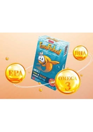 Easyfish Oil Omega 3 30Tablet Limon Ve Portakallı 3 Adet