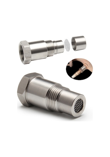 Sones Araba Oksijen O2 Sensörü Spacer M18x1.5 Adaptör Tapa Katalitik Konvertör