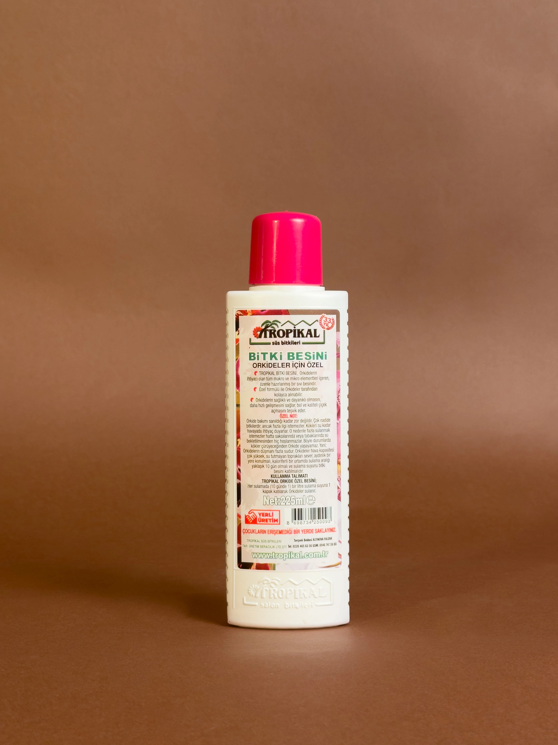 Orkideler İçin Özel Bitki Besini 245 Ml 225 ML