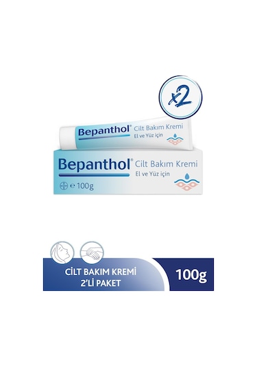 Bepanthol Cilt Bakım Kremi 2 x 100 G