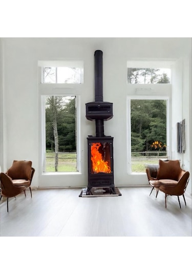 Kuzineli Şömine Pelet Soba