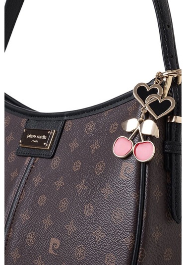 Pierre Cardin Monogram Kahve Kadın El Çantası 05pc25k10343-mn Kahverengi
