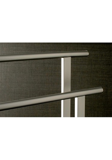 Denise Satine Paslanmaz Ayaklı Havluluk Gümüş