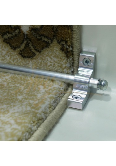 Myfloor Çelik Halı Tutucu Merdiven Dip Çubuğu - Kalın - 90 cm