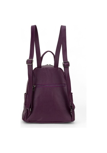 Bilik Deri Mor Rölax Deri Kadın Sırt Çantası Blm01 9550 001