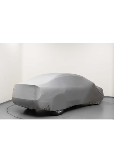 CHEVROLET NUBİRA SEDAN (2005-2010) Kumaş Logolu Oto Branda - Penye Örtü GRİ