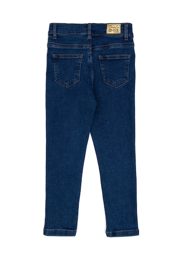 U.s. Polo Assn. Kız Çocuk Mavi Pantolon Jean 50314316-dn0022 Mıd Blue