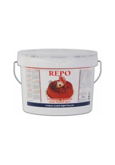 Repo Frambuaz Aromalı Soğuk Pasta Jeli 7 KG