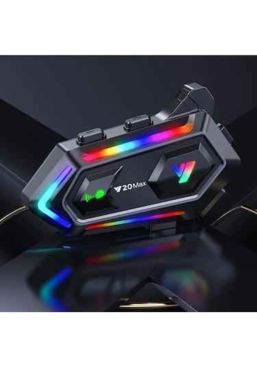 Smith Y20 Max Motosiklet Bluetooth 5.3 Kask İnterkom