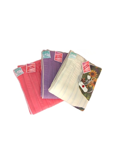 Meltem Tek Kişilik Elektrikli Battaniye Çok Renkli Pamuk Kumaş 90 x 150 CM Çok Renkli