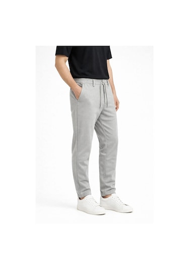 Classics Men Caserta Slim Fit Likralı Erkek Jogger Pantolon - 7559 gri