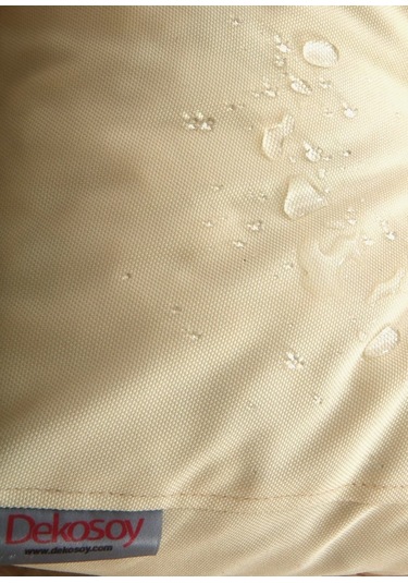 Dekosoy Arkalıklı Bank Minderi 110x50x5cm Krem