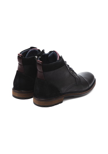 Bot Erkek 1041 020 Wk-john May Orkut Suede Black Siyah