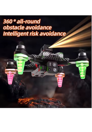 C19s Drone 360 Derece Engel Kaçınma Karbon Fiber Drone Wifili 108