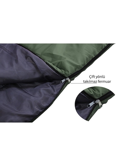 -5 Derece Uyku Tulumu Kamp, Outdoor, Av , Balık ,festival Çok Renkli