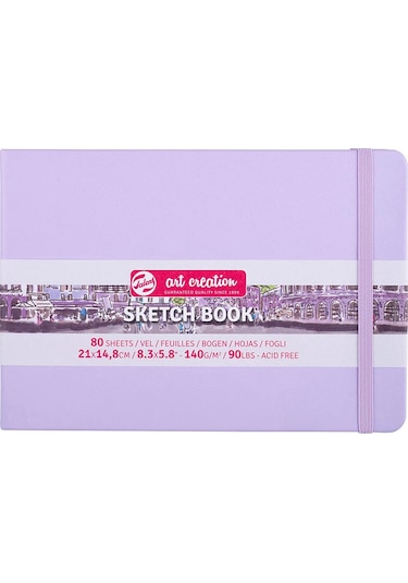 Talens Art Creation Sketch Book 21x14.8 CM 140g 80 Yaprak Pastel V