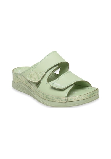 Forelli 23616z Greta-h Comfort Açık Yeşil Kadın Terlik Açık Yeşil