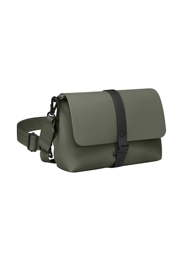 Gaston Luga Spläsh Crossbody Bag - Olive Yeşil