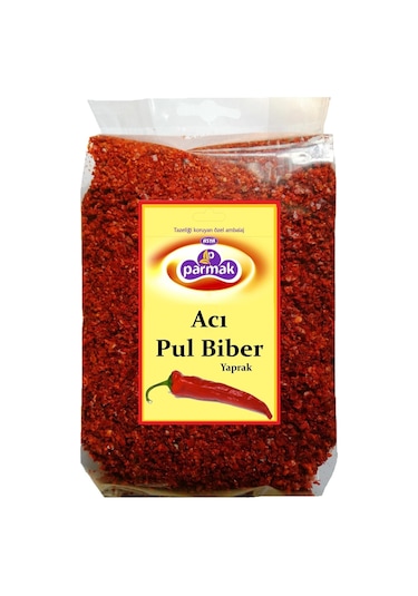 Parmak Acı Pul Yaprak Biber 500 G