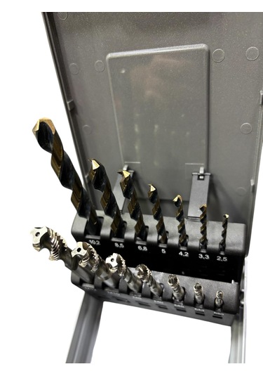 Maier 14 Parça Matkap Uçlu Helis Kılavuz Takımı