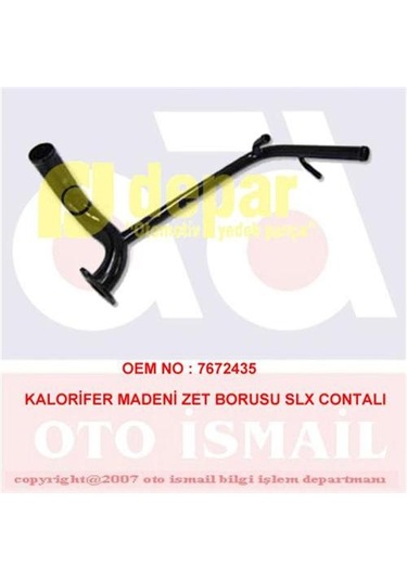 Depar Kalorifer Madeni Zet Borusu Slx Contalı IS00-DEPAR 0253