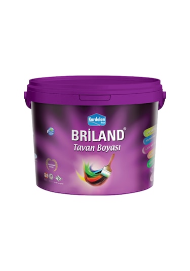Kardelen Boya Briland Tavan Boyası Beyaz 18kg 18 KG