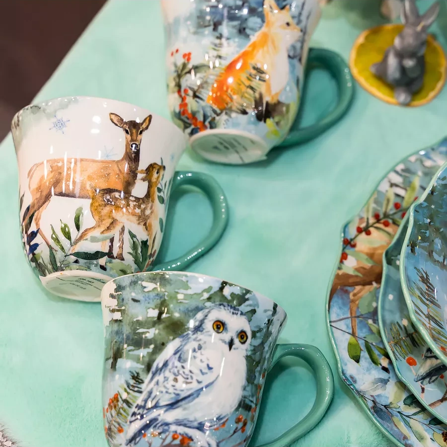 Lefard Porselen Salata Kasesi "orman Masalı" Tavşan 600 Ml 170647376 Kahverengi