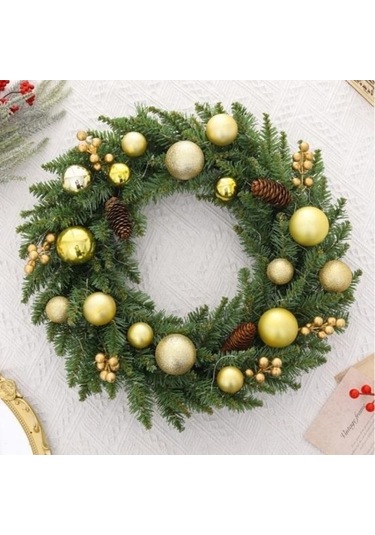 Pazly Led Işıklar Çam Konisi Tasarımı Canlı Renk Gerçekçi Ön Kapı Garland Asılı Süsleme Işıkla Işıkla