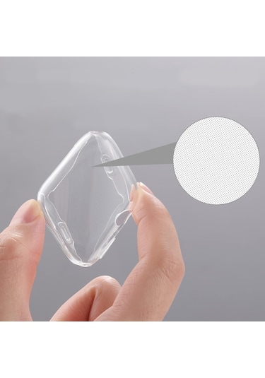 Bufalo iOS Uyumlu Watch 41mm Silikon 360 Kasa Ve Ekran Koruyucu