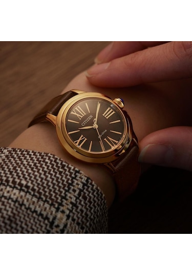 Citizen Em1163-09x Eco-drive Kadın Kol Saati Metalik Gri