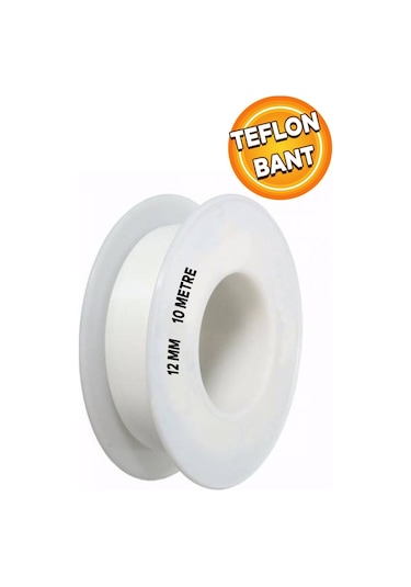 Roney 10'lu Teflon Bant 0.25 GR x 12 MM x 10 M