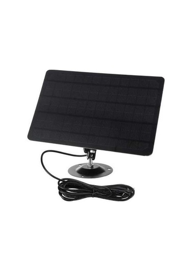 Pazly 10w 5v 2000mah 360 Su Geçirmez Güneş Paneli - Duvar Montajlı Usb Şarj