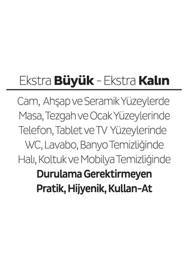 Sleepy Easy Clean Lilyum Buketi Yüzey Temizlik Havlusu&Mendili 100 Yaprak