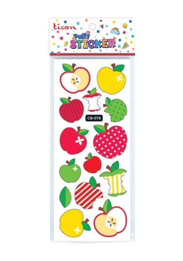 Ticon Puffy Sticker Meyve