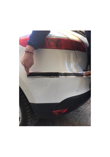 5D Tampon Bagaj Kapı Eşiği Koruyucu Şerit Bant Gümüş Piano Black