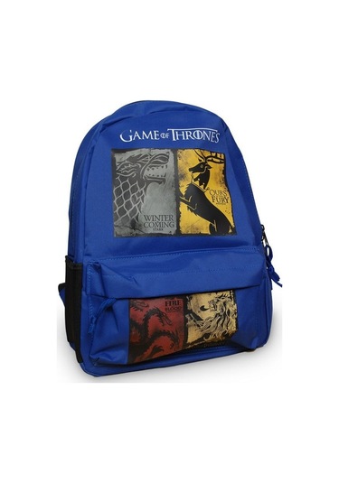Atlantis Game Of Thrones Houses Sırt Çantası Mavi Çok Renkli