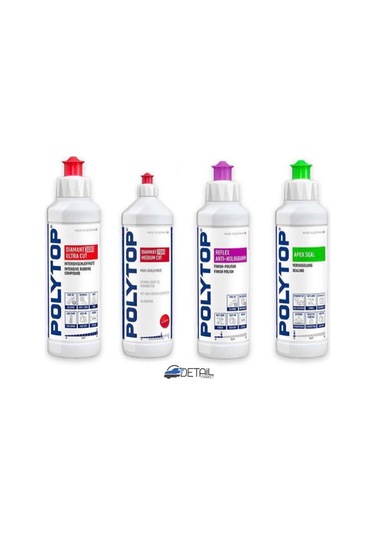 Polytop 3000 Kalın 5000 İnce Pasta Reflex Hare & Apex Boya Koruma