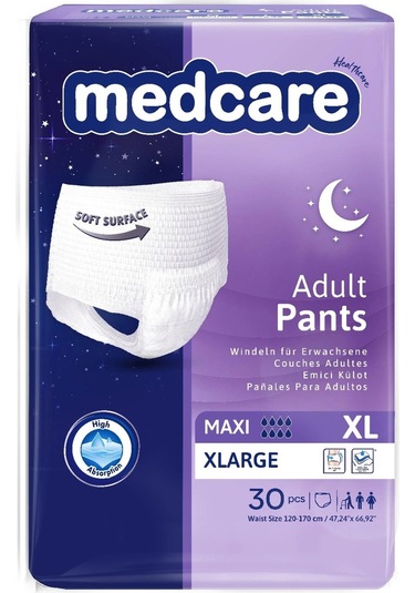 Medcare 8 Damla Maxi Emici Külot Hasta Bezi XL 30'lu