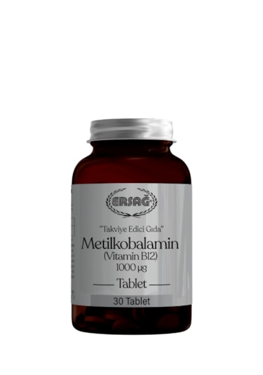 Ersağ Metilkobalamin Vitamin B12 100 Mg 30 Tablet