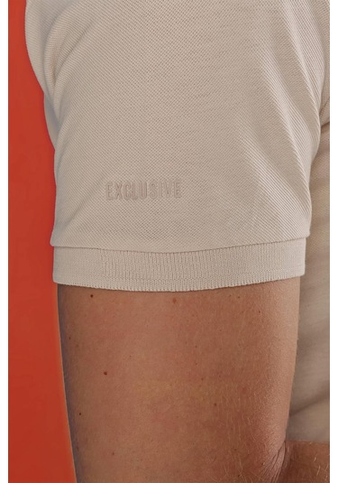 Ts 845 Bej Spor T-shirt Bej