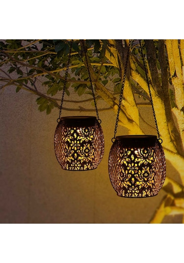 Cbtx Ty-hd01 2pcs Bahçe Güneş Enerjili Led Işıklar  - Gül Diğer