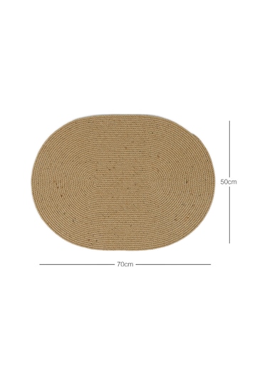 Ocean Home Textile Jüt Halat Çok Amaçlı Dekoratif  İç Dış Kapı Ön