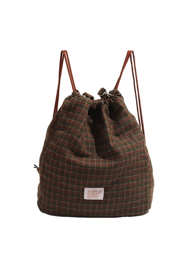 Charhp&kejnt Orijinal 2023 Sonbahar Ve Kış Yeni Retro Büyük Kapasiteli Bağcıklı Sırt Çantası Çok Yönlü Çapraz Çanta Diğer