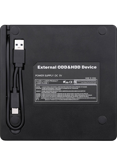 Sones Harici Usb 3.0 Type-c Cd Sürücüsü Dvd Kaydedici Dvd-rw Dvd Rom Oynatıcı
