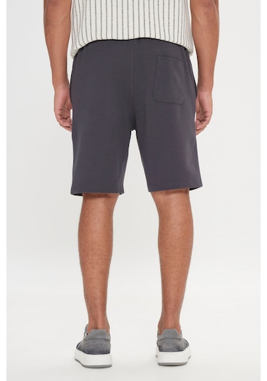 Ac&Co / Altınyıldız Classics Erkek Koyu Grı Standart Fit Normal Kesim Cepli Rahat Örme Şort Koyu Gri Ac&Co / Altınyıldız Classics Erkek Koyu Grı Standart Fit Normal Kesim Cepli Rahat Örme Şort Koyu Gri