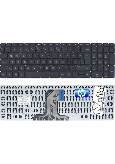 Nk-Kr30124 - HP Uyumlu V151802As1 Us Notebook Klavye - Tuş Takımı / Siya - 529582411