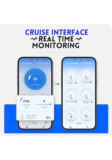 Fnırsı Fd10 Araba Obd2 Arıza Teşhis Cihazı Bluetooth 5.1 Bağlantılı Motor Dedektörü