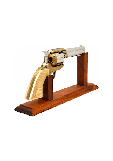 Denix Dekoratif Cal.45 Peacemaker Revolver 5½'' 30.5 Cm , Amerika 1873