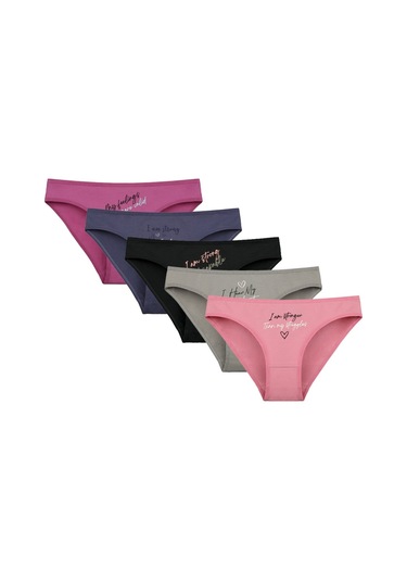 5'li Kadın Külot 2171pb57 Fujya